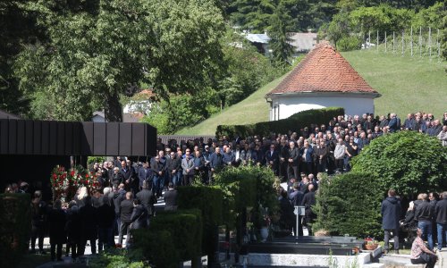 Krapina se oprostila od ubijenog šefa krim-policije Roberta Grileca