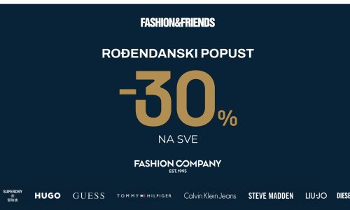 Fashion Company povodom rođendana donosi 30% popusta na sve