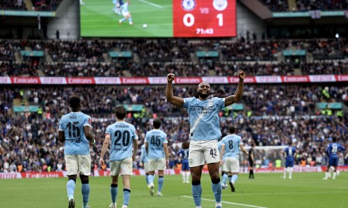 Pogledajte spektakularan gol petom za trofej Cityja, Kovačića i Gvardiola