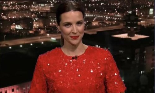 Doris Pinčić Guberović bila je magnet za poglede tijekom finala Eurosonga
