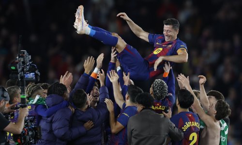 Emotivne scene: Pogledajte kako se Lewandowski oprostio od Barcelone