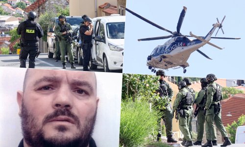 Dron locirao ubojicu iz Drniša: Skrivao se blizu kuće, a onda je naletio na specijalce...