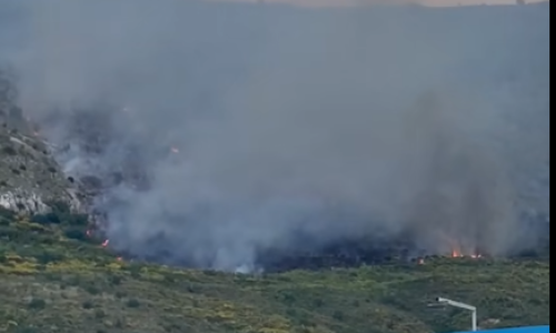 Gori kod Podstrane na teško pristupačnom području