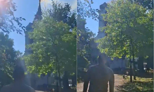 VIDEO Gori crkva u Srbiji: Toranj se srušio, vatrogasci se satima bore s vatrom