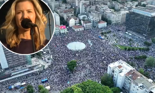 FOTO Deseci tisuća ljudi u Beogradu: 'Živimo u anarhiji! Ovo nije država, već mafijaška organizacija'