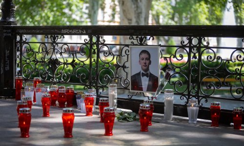 Danas Luka, a sutra tko? Građani na Zrinjevcu odali počast ubijenom maturantu
