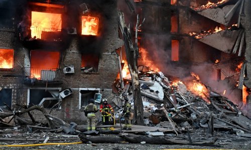 VIDEO Jedan od najžešćih udara dosad: Bojna glava Orešnika raspala se na 36 podstreljiva