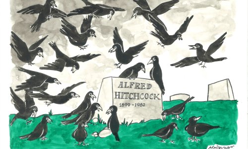 Najbolje međunarodne karikature od sutra u Zagrebu, tema: filmski klasici