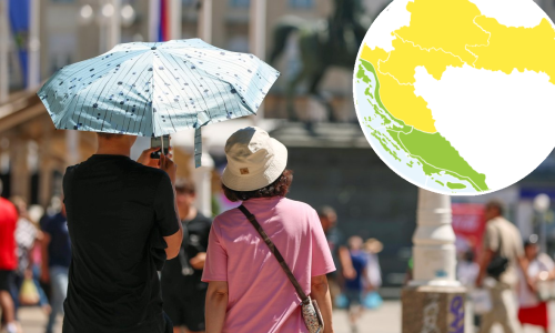 Ovi gradovi danas su bili najtopliji u Hrvatskoj: Evo kada stiže osvježenje