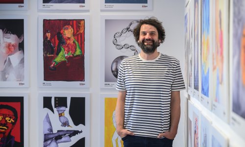 Boris Jokić i učenici umjetničkih škola pretvorili glazbu u veliku izložbu