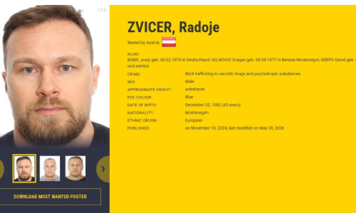 Austrija traga za Zvicerom i nudi 20.000 eura: Evo za što ga sumnjiče