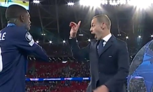 Detalj s dodjele trofeja PSG-u postao hit: Jeste li vidjeli što je napravio Čeferin?