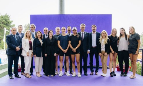 Premijer Plenković i ministri stigli na ždrijeb WTA Makarska Opena: Hrvatska se nada domaćoj pobjednici pod Biokovom