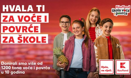 Besplatno voće i povrće iz Kauflanda dobivaju ove škole!