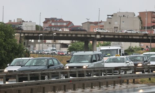 Gužve u Splitu se ne smiruju: U sat vremena palo kiše kao u cijelom lipnju