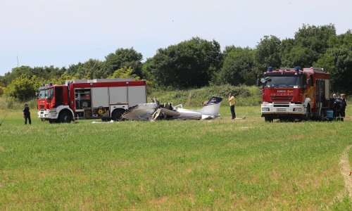 Vatrogasci 25 minuta tražili pali zrakoplov kod Medulina: 'Nemamo uvijek sretan kraj'