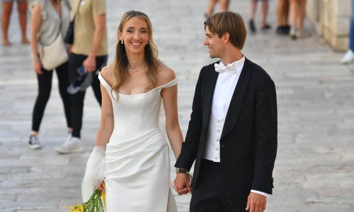U Dubrovniku se vjenčali Borna Sosa i Ivona Šimunović: Pogledajte prve fotografije mladenaca
