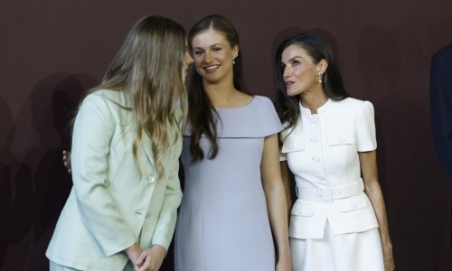Ujutro susret s Papom, navečer koncert Bad Bunnyja: Španjolske princeze u opuštenom izlasku