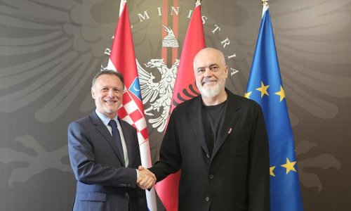 Jandroković u Tirani: Hrvatska snažno stoji uz Albaniju na putu u EU