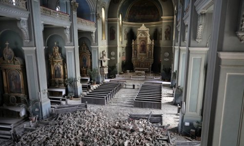 Oštećena u potresu: Nakon pet godina ponovno mise u najstari