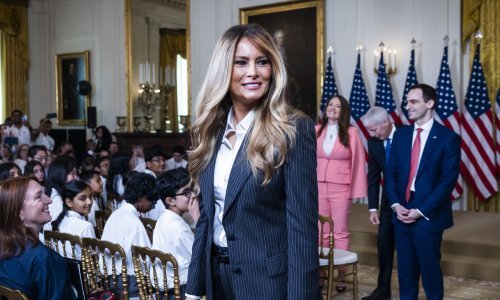 Melania Trump duhovito reagirala na neugodan prekid tijekom 