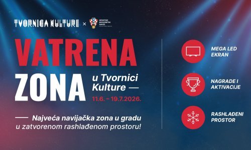Tvornica kulture postaje Vatrena zona: u Šubićevu stiže najv