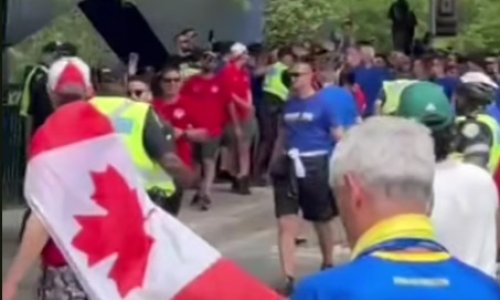 Pogledajte dramu uoči utakmice: Kanađani provocirali navijače BiH, a onda je krenulo...