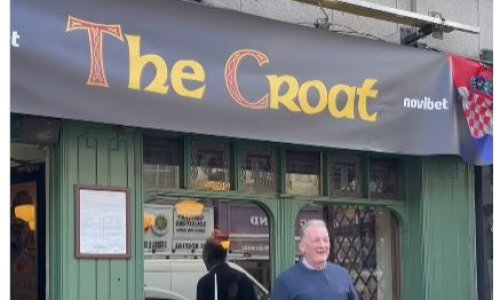 Dublin u znaku Hrvatske: Popularni pub privremeno postaje 'The Croat'