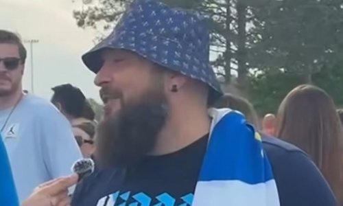Navijača BiH pitali koliko je platio ulaznicu, odgovor postao hit: 'Lagao sam ženi...'