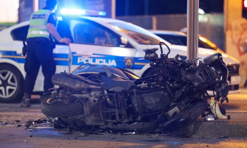 Policija objavila detalje teške nesreće kod Vjesnika: Motociklist preminuo u bolnici