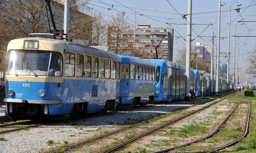 Zastoj tramvaja u Novom Zagrebu, dvije linije voze skraćeno