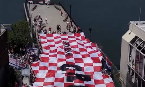 Objavljen još jedan video prekrasne hrvatske zastave u New Yorku, pogledajte ga