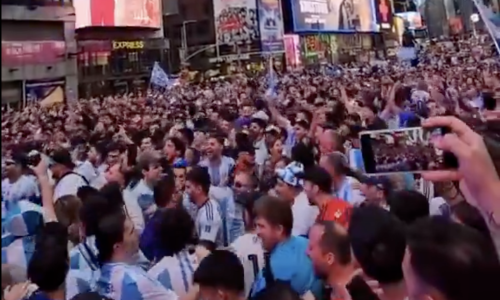 Pogledajte ludi video argentinskih navijača: Okupirali su New York