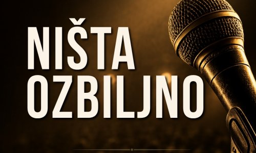 Zlatan Zuhrić Zuhra i Željko Pervan na ovogodišnjem stand-up festivalu Ništa ozbiljno
