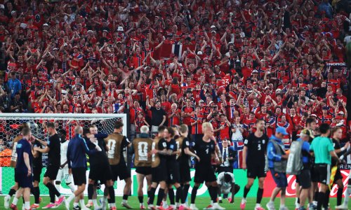 Cijela reprezentacija Norveške sjela je na teren, a onda je nastao trenutak za pamćenje