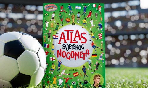 Poklanjamo knjigu koja vodi djecu kroz najpopularniji sport na svijetu - 'Atlas svjetskog nogometa'