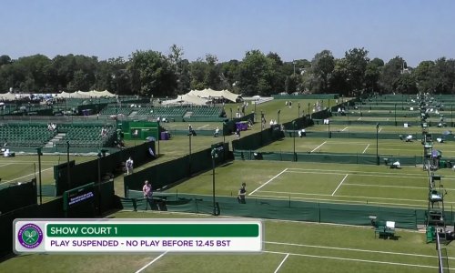 Mečevi kvalifikacija za Wimbledon prekinuti zbog bizarnog razloga, evo što se dogodilo