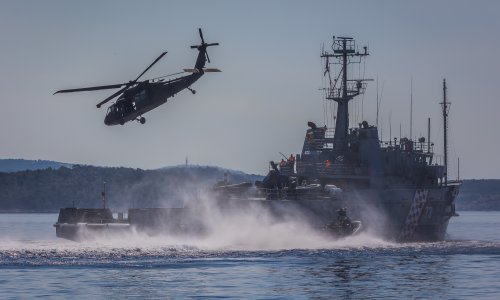 Rafalei, Black Hawk, brodovi i rakete: Pogledajte impresivnu vježbu Hrvatske vojske