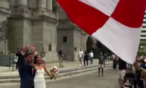 Hrvatski navijači u Philadelphiji naletjeli na mladence: Ono što je uslijedilo dugo će se pamtiti