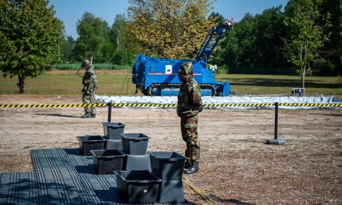 FOTO Kako izgleda odgovor na nuklearni ili kemijski napad? Hrvatska vojska pokazala svoje sposobnosti