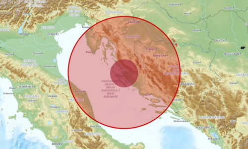 Potres zatresao područje oko Zadra: 'Dva udara za redom. Zadrmalo nam je prozore i vrata'