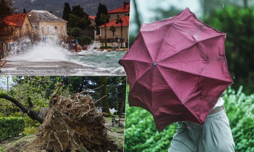 Nakon paklenih vrućina stiže žestok udar: DHMZ upozorava na oluje, tuču i bujične poplave