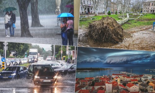 Nakon paklenih vrućina stiže žestok udar: DHMZ upozorava na oluje, tuču i bujične poplave