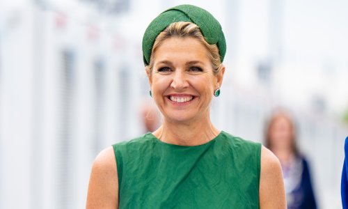 Ekološki chic: Kraljica Maxima u monokromatskom zelenom osvaja modnu scenu