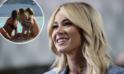 Diletta Leotta htjela je poljubiti supruga na plaži, ali onda je uskočila mala 'šefica' i nasmijala sve do suza