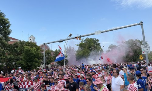 Ludnica u Torontu! Hrvatski navijači u bojama preplavili ulice uoči spektakla s Portugalom