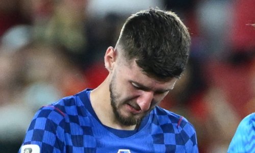 Petar Sučić neutješno je plakao nakon poraza, a onda mu je prišao Cristiano Ronaldo