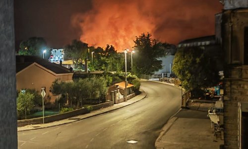 I dalje traje borba s požarom kod Metkovića, u pomoć uskočio i kanader