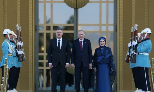 FOTO Večera u Erdoganovoj palači otvara summit NATO-a: Stigao i Zoran Milanović
