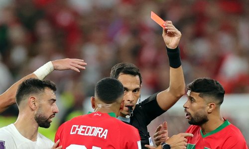 FIFA šokirala svijet izborom sudaca za utakmicu Francuske i Maroka. Odluka izazvala burne reakcije